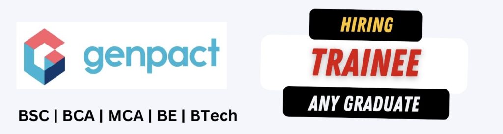 Genpact Off Campus Drive 2023